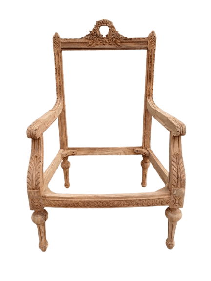 Heritage Sheesham Carved Bedroom Chair