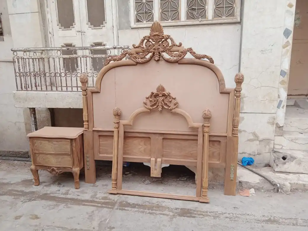 Classic Carved Bed Frame