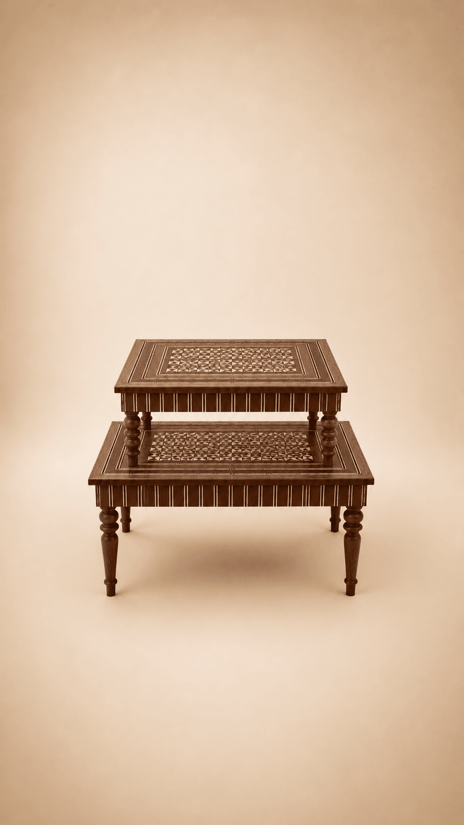 Handcrafted Inlay Coffee Table