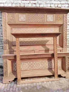 Imperial Carved Bed Set