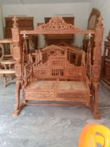Mughal Style Carved Jhoola