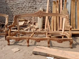 Royal Wooden Sofa Set
