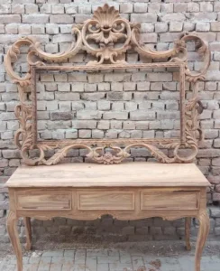 Sheesham Dressing Table & Mirror