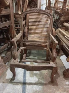 Vintage Crown Frame Chair