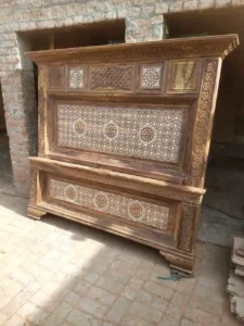Chinioti Mughal Style Bed