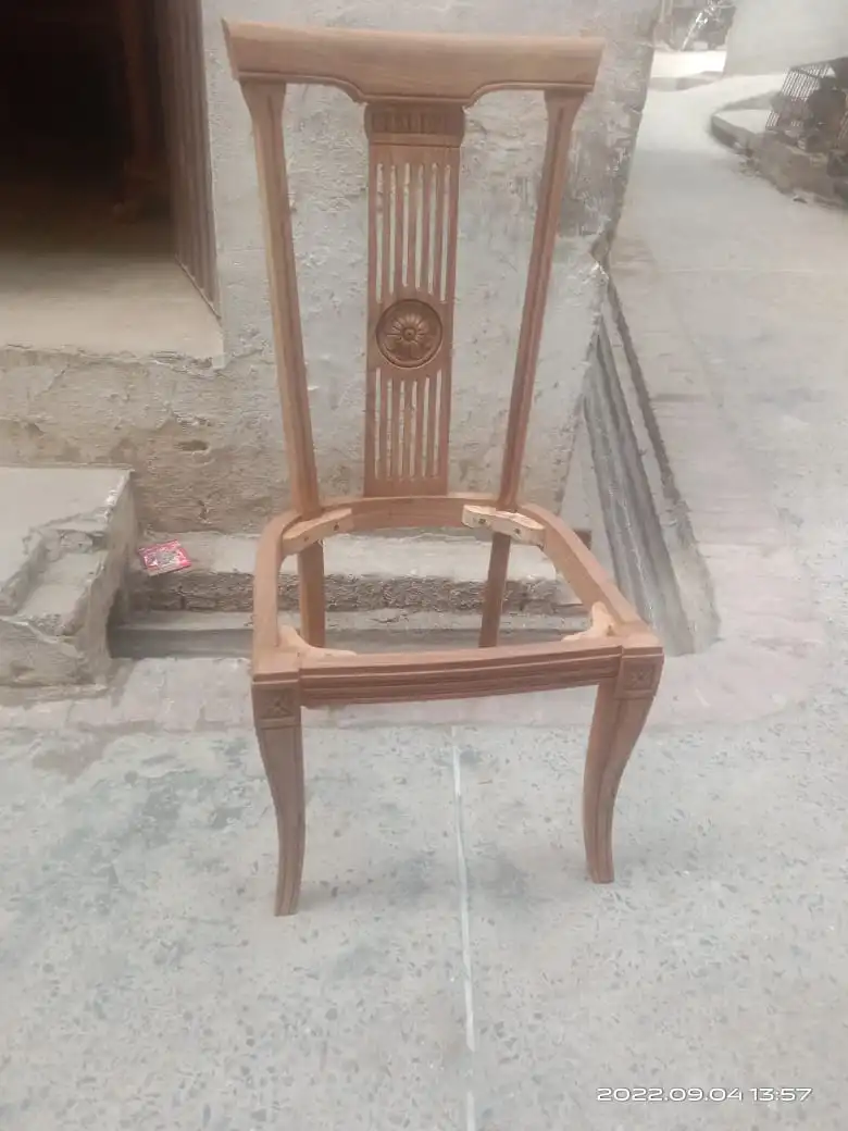 Handcrafted Slat Back Chair