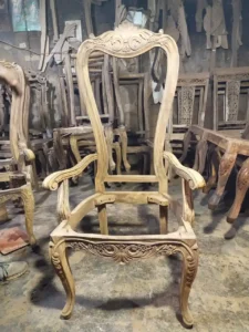 Royal Carved Arm Chair