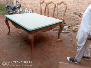 Royal Carved Dining Table