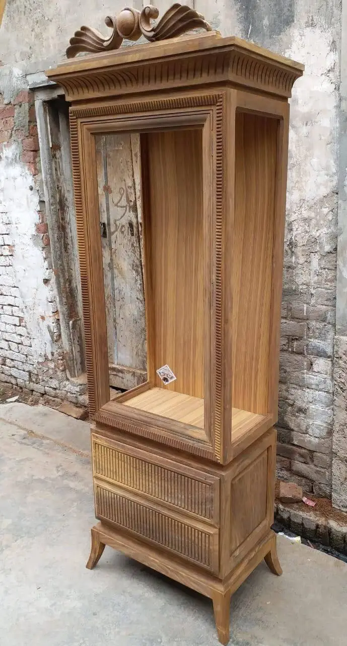 Cladsi Ornate Luxury Sheesham Curio Cabinet