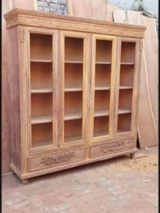 Cladsi Florence Hand Carved Display Cabinet