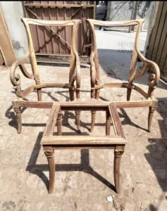 Cladsi Celestique Bedroom Chair Set Premium Quality