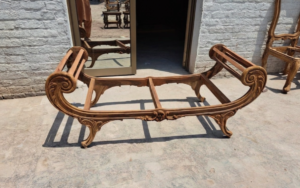 Handcrafted Chinioti Arc Deewan Sofa