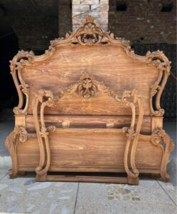 Wooden Chinioti Bed in Pakistan