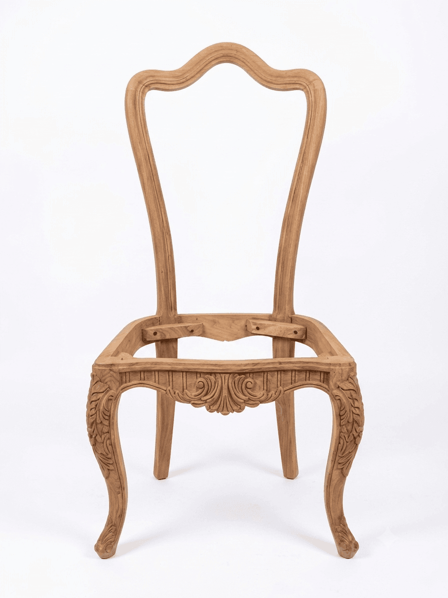 Sleek Wooden Dining Chair