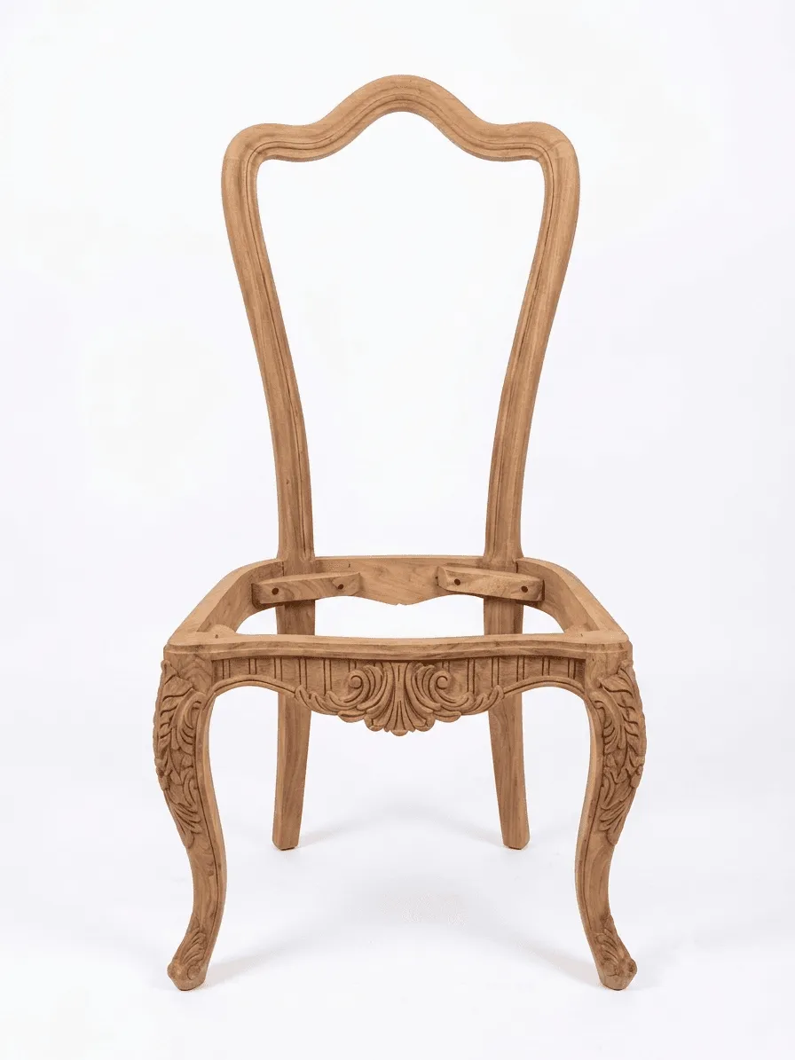 Sleek Wooden Dining Chair