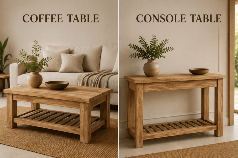 Standard Coffee & Console Table