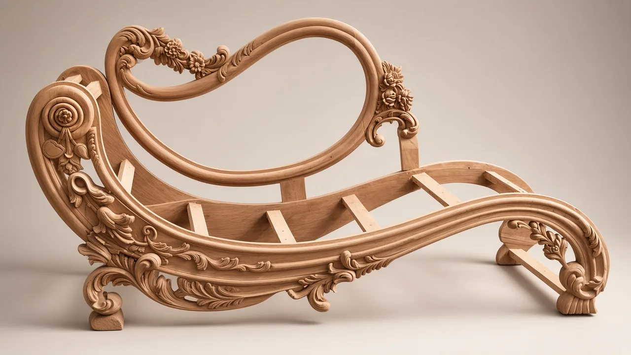 Hand Carved Chinioti Deewan