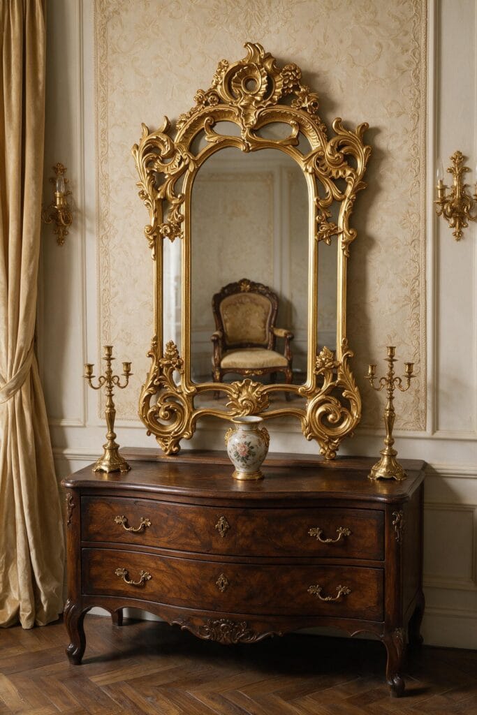 Hand Carved Sheesham Frame